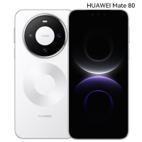 HUAWEI Mate 80 麒麟9020 16GB+512GB 雪域白 第二代红枫影像 鸿蒙AI玄武架构直屏智能手机