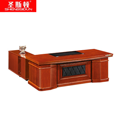 圣斯顿 班台办公桌 HA-2418 2400*1150*760mm 胡桃色 张