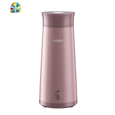 便携式烧水壶保温一体自动家用无线办公室小型迷迷你电热旅行水杯 FENGHOU 颜黛深海蓝(机械款)