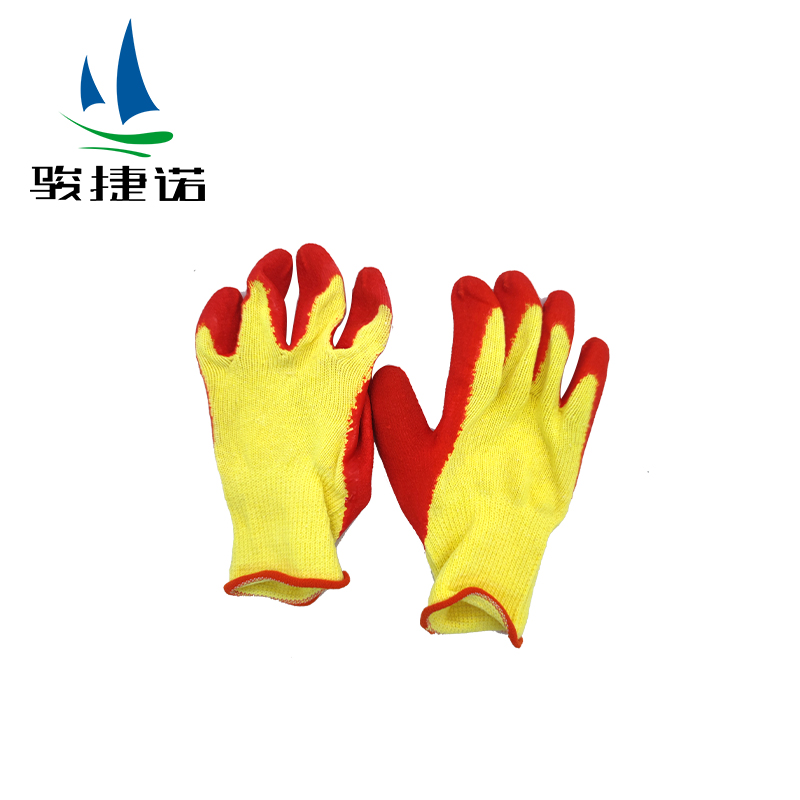 骏捷诺红色浸胶手套均码/双