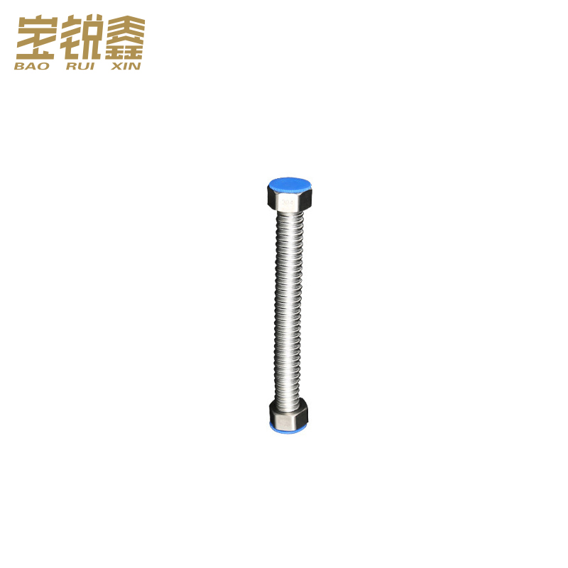 宝锐鑫 不锈钢软管波纹管+帽 6分20cm 根