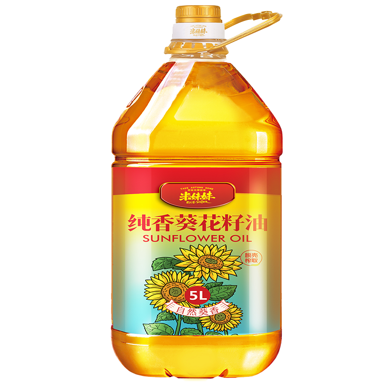 米妹妹纯香葵花籽油5L