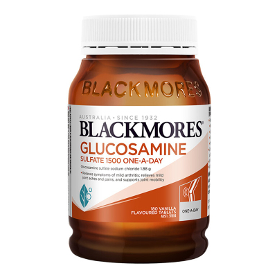 澳佳宝(BLACKMORES)维骨力关节灵葡萄糖氨关节骨骼保护片剂180粒/瓶装澳洲进口香港/保税随机发