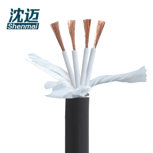 沈迈 铜芯软电缆 TRVV-4*1.0mm²/米