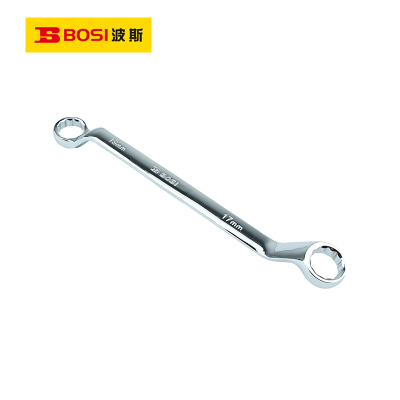 波斯(BOSI)精品梅花扳手(17x19mm)把