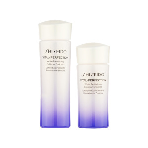 资生堂(SHISEIDO)悦薇珀翡紧颜亮肤水25ml+亮肤乳15ml*2组装 滋润型