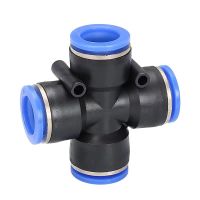 中锦科技 气管快速接头 十字四通接头 PZA-14个