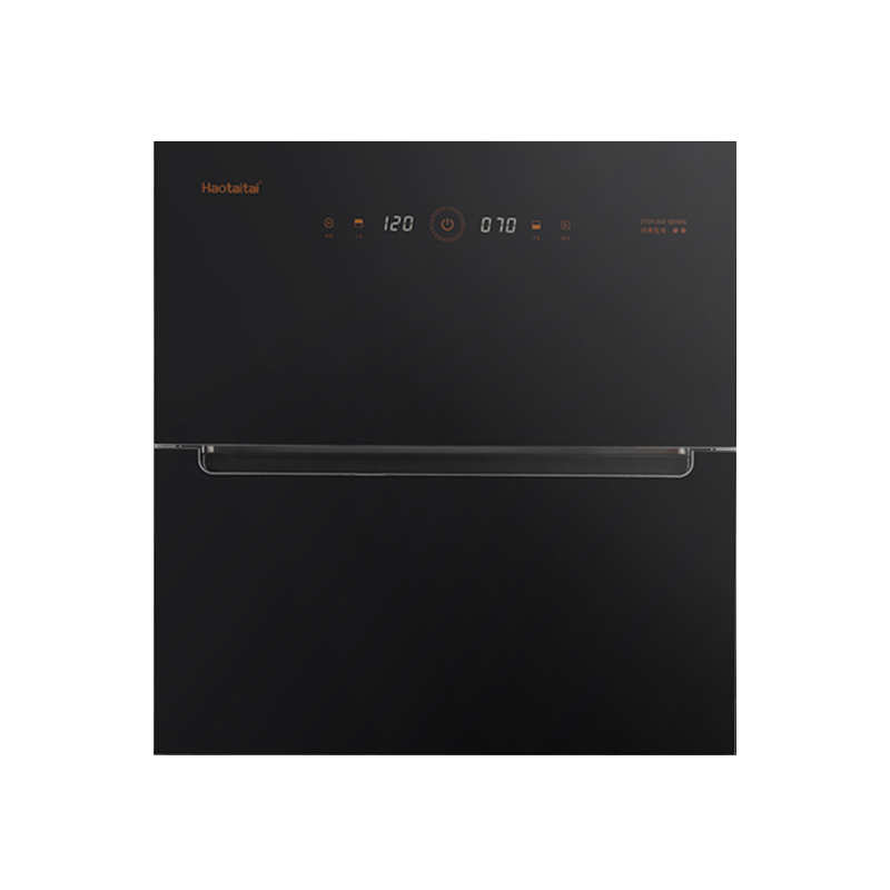 Haotaitai120L二星级消毒储物柜ZTD120Z-X502紫外线+烘干+高温消毒一键自动消毒三抽设计 大屏数显