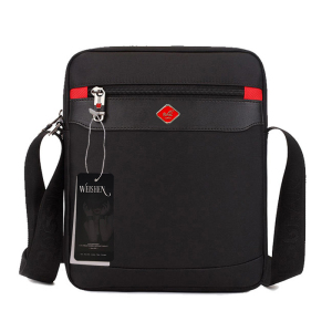 围盛 单肩包 黑色 个