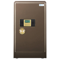 臻远全钢实心防盗保险柜 高60cm密码款古铜色