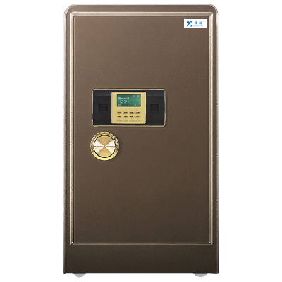 臻远全钢实心防盗保险柜 高60cm密码款古铜色