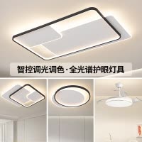 雷士照明吸顶灯2026新款主客厅灯智能卧室简约灯具全屋套餐黑色