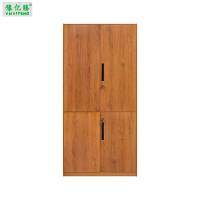 豫亿腾 木纹转印钢制不等体双节柜,档案柜,器械柜,钢制文件柜,更衣柜,办公抽屉铁皮柜,资料柜,木纹转印,加厚0.8mm