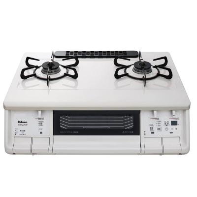 日本原装百乐满 PALOMA两2双眼EVERYCHEF系列燃气灶PA-380WHA-R-13A天然气右强火 新款