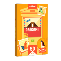 弥鹿(MiDeer)儿童手工剪纸幼儿园立体制作diy3-6男女孩礼物玩具脑力进阶剪纸/进阶贴纸/进阶折纸-入门中级高级