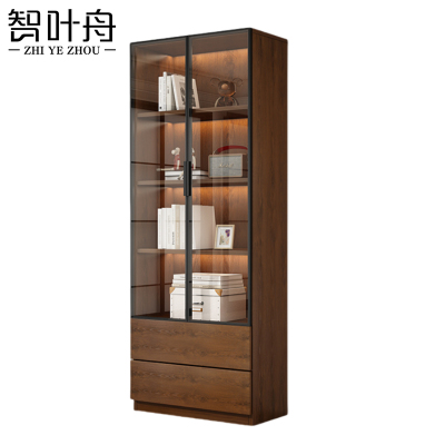 智叶舟文件资料柜双抽80*32*200cm台