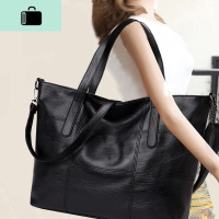 妈妈包包女2020新款百搭大气单肩包大容量春夏软皮大包女包斜挎包NEW LAKE女斜挎包