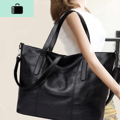 妈妈包包女2020新款百搭大气单肩包大容量春夏软皮大包女包斜挎包NEW LAKE女斜挎包