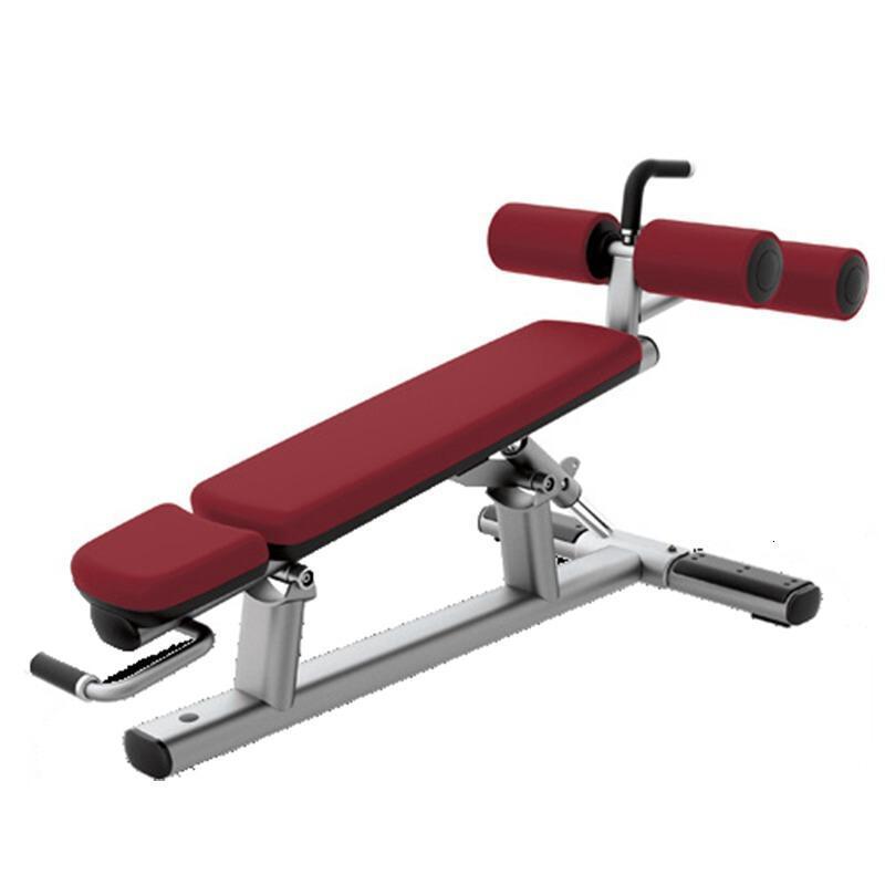 流行健身训练力健可调式仰卧板 哑铃凳 健身房器材体育用品多功能腹肌板 颜色随机货