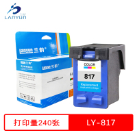 兰韵 817彩色墨盒 适用惠普D246/4308/2368/2288