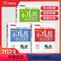 [3本]语数英总复习 小学通用 [正版]2024小升初语文数学英语总复习知识大全六年级下册名师帮你小学升初中系统总复习人