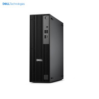 戴尔dell Pro Slim QCS1250 企业级高端商用办公绘图设计台式机电脑主机 定制Ultra5-235U 16G内存 1T机械+512G固态 集成显卡