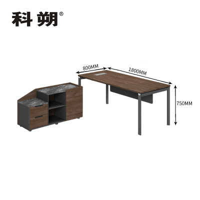 科朔 办公桌 经理桌 现代班台经理桌 板式班台桌 1.8米 KSD1880