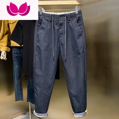 七斓劳保服工作服工地干活上班裤子耐磨宽松夏季直筒牛仔裤男