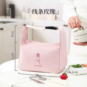 饭盒手提袋便当包袋子保温饭包加厚铝箔餐包上班族学生便当盒1085