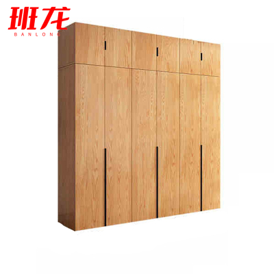 班龙衣柜六门+顶柜台