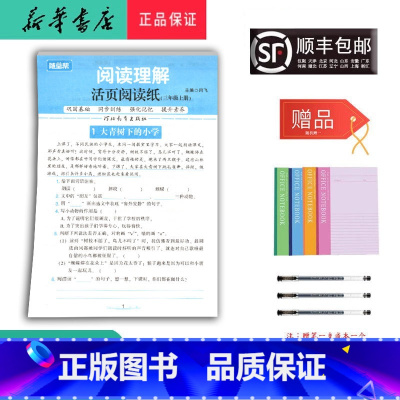 语文 三年级上 [正版] 2024秋 随堂帮 阅读理解 活页阅读纸 三年级上册 人教版