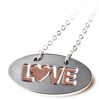 梦克拉Mkela 钨金吊坠 遇见爱 饰品