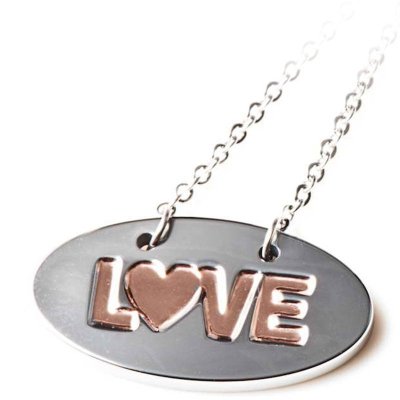 梦克拉Mkela 钨金吊坠 遇见爱 饰品