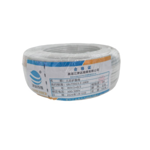 津达线缆 三芯护套线 RVV 3×0.5 米