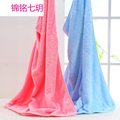 锦铭七玥工厂批发婴儿法兰绒包被抱毯洗澡浴巾毛毯宝宝新生儿空调盖毯被子