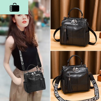 高级感包包斜跨洋气女包质感新款2019小背包女斜挎包大容量双肩包NEW LAKE