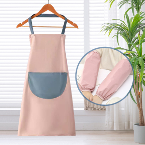 金丝莉 KINTHERI 防水防油围裙+袖套组合 围裙 72x65cm / 袖套 37x19cm(NM)