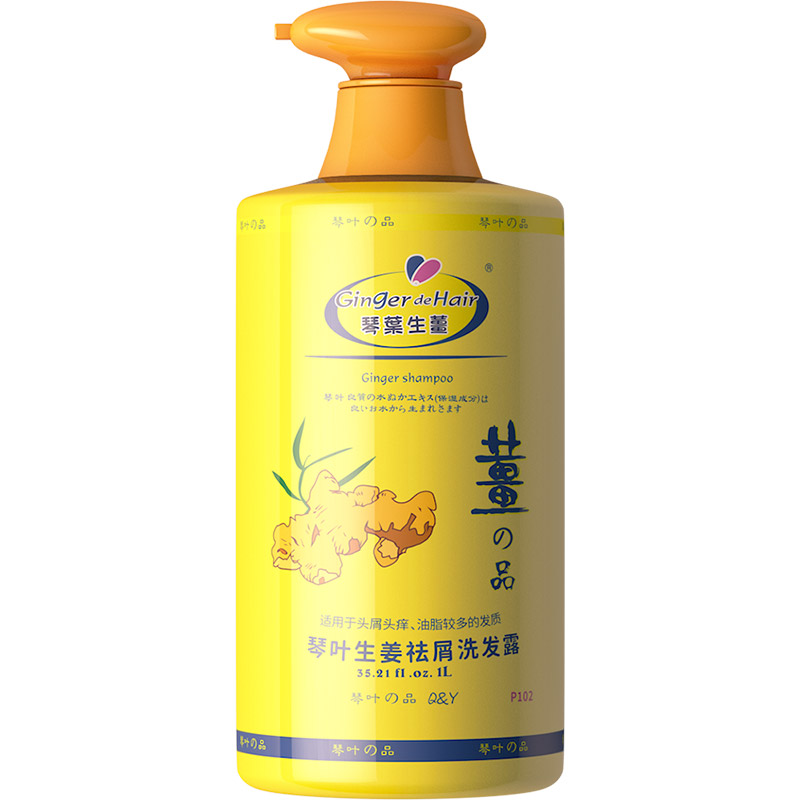 琴叶(q&y)生姜去屑洗发水1000ml