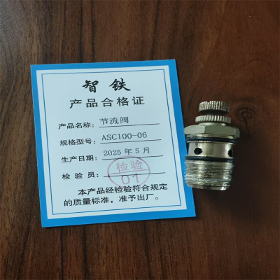 智铁 节流阀 ASC100-06个