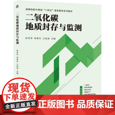 机工 二氧化碳地质封存与监测 彭苏萍 师素珍 王绍清