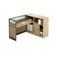 涵美大成 屏风办公桌书架款 1500*1400*1100mm 张