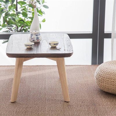 北欧飘窗桌子小茶几简约实木窗台阳台长书桌日式榻榻米桌子 矮桌