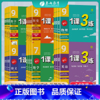 语文人教版 八年级下 [正版]2024新版初中1课3练7七8八9九年级下册语文数学英语物理化学政治历史地理生物人教版湘教