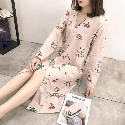 和服睡衣女冬秋季长袖睡裙浴衣日式系带睡袍女春秋性感中长款浴袍