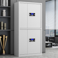 创世人 保密柜双保险铁皮柜文件柜资料柜通双节电子密码锁钢制防盗柜