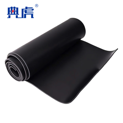 典虎 绝缘橡胶垫 黑色5mm*1m*5m 卷