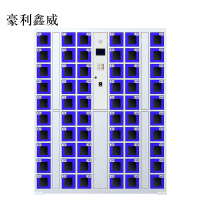 豪利鑫威智能手机柜存放柜充电柜存包柜储物柜60门充电透明款