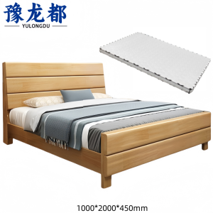 豫龙都 宿舍床+床垫 1*2m套