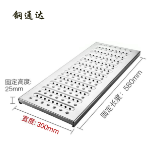 钢通达 不锈钢下水道箅子 25*300*580 个