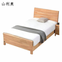 山利奥 单人床 含床垫 1.2米 1张
